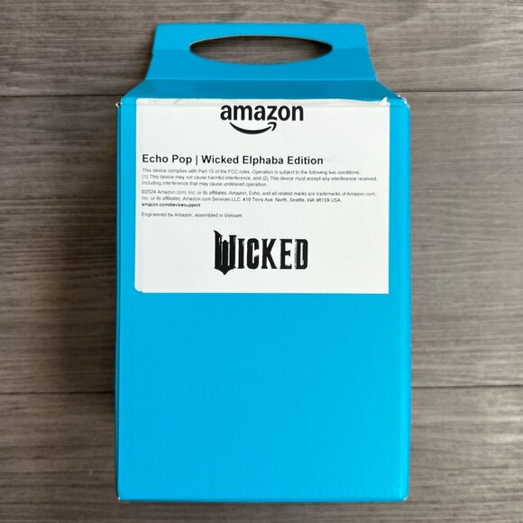 Limited Edition Wicked Elphaba Edition Amazon Echo Pop Wireless Speaker - Picture 2 of 4